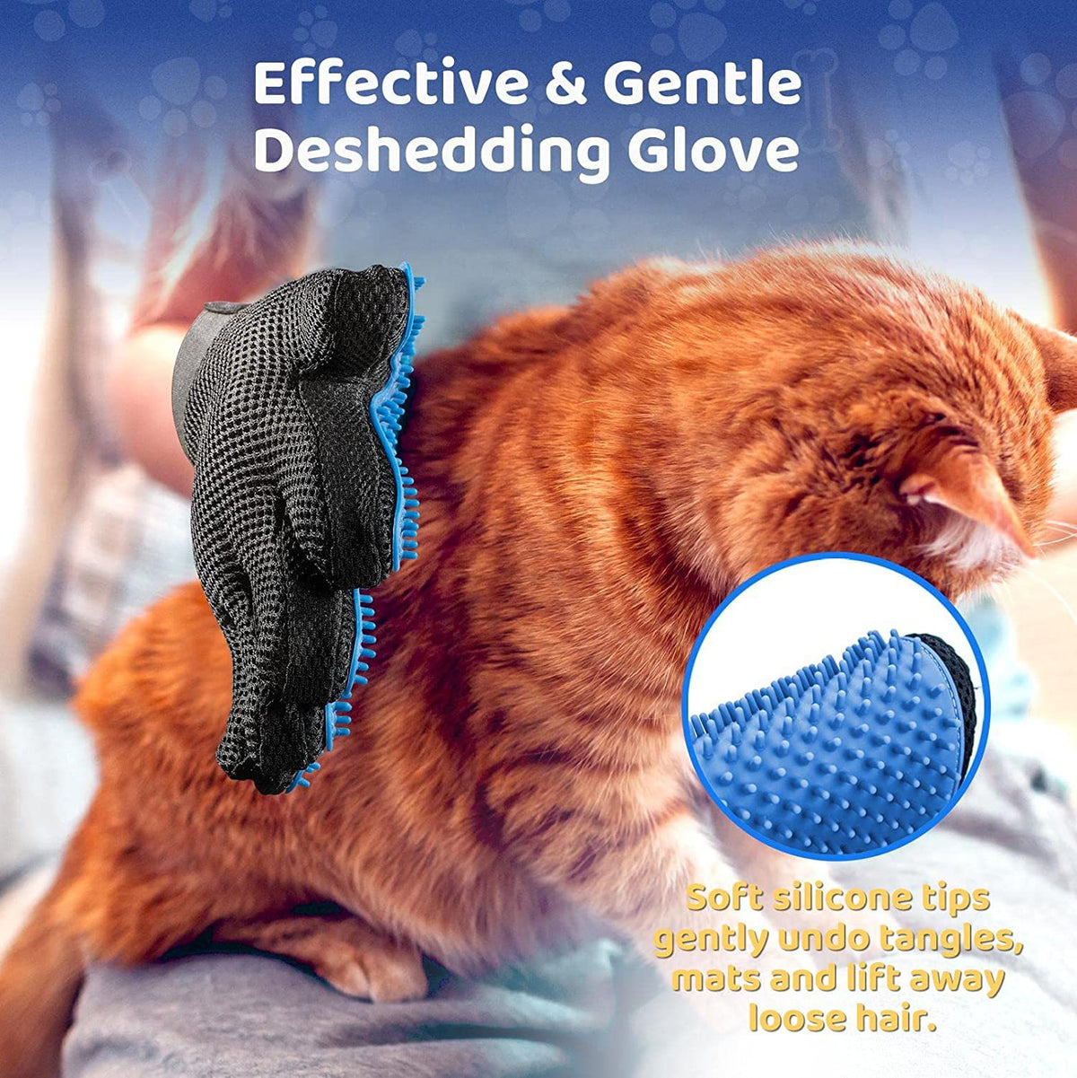 Golden Years Massage & Grooming Glove product detail