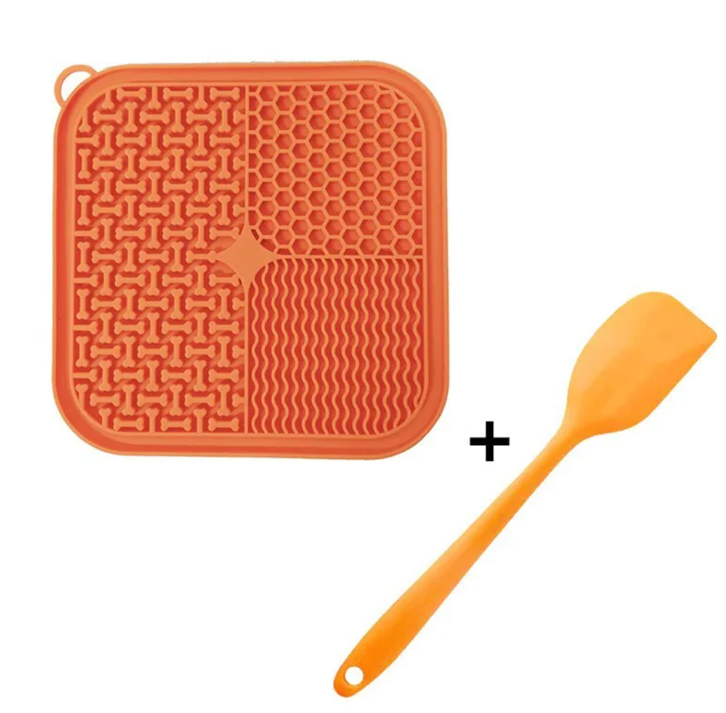 Calming Lick Mat - Orange